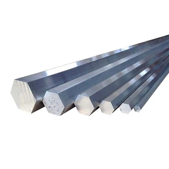 Barre hexagonale en nickel