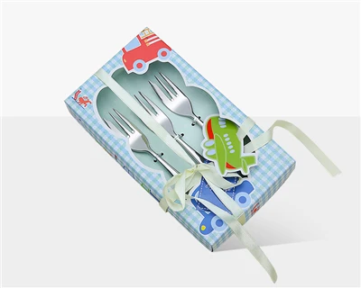 Ensemble de fourchettes à gâteau en acier inoxydable