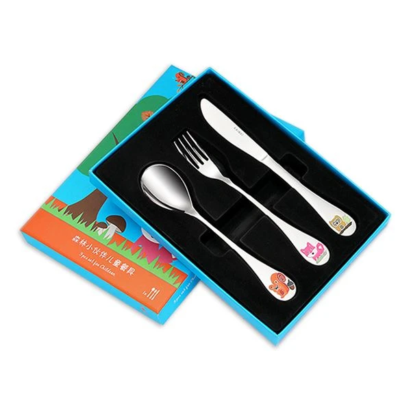 Coffret cadeau pour enfant en acier inoxydable
