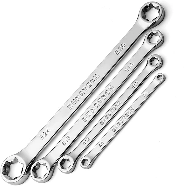 Clé polygonale à double extrémité en titane