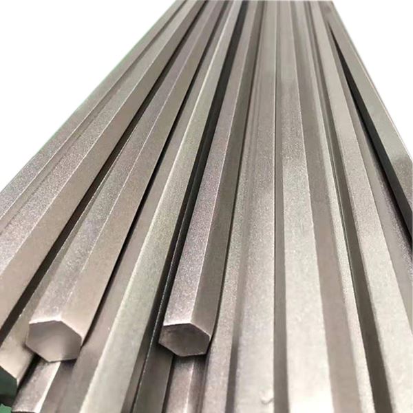 Barre de Zirconium Hexagone